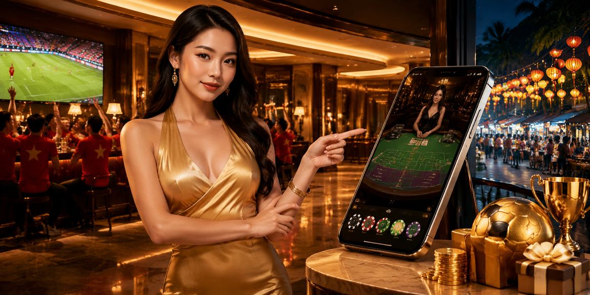 Người chơi baccarat trực tuyến trên điện thoại tại Phú Quốc